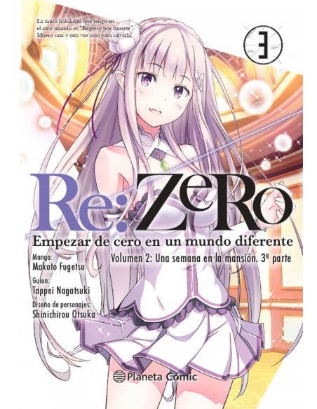 Re Zero Chapter 2 manga nº 03